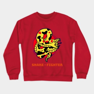Snake Fighter Martial Arts T-shirts Apparel Mug Notebook Sticker Gift Crewneck Sweatshirt
